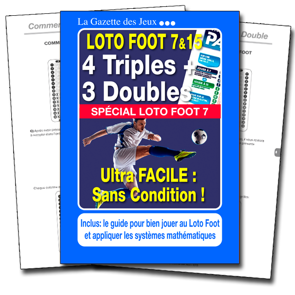 SYSTEME LOTO FOOT 4 TRIPLES 3 DOUBLES - LFEB3 [Ebook]